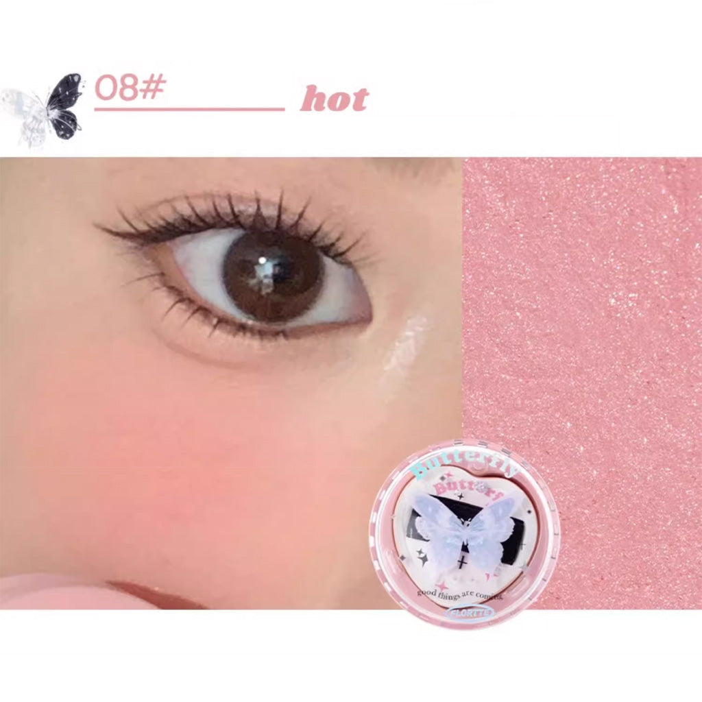 FLORTTE Butterfly Series Blush Cream