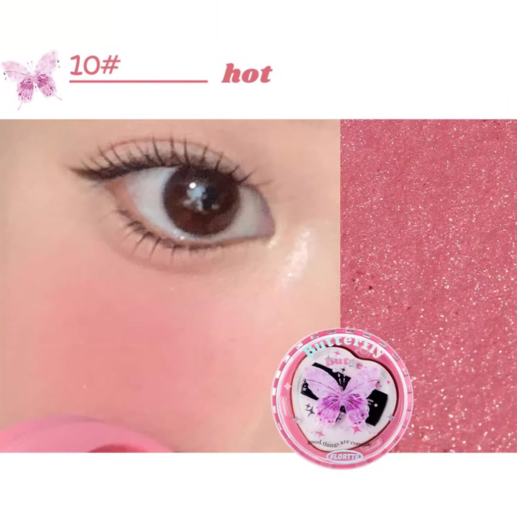 FLORTTE Butterfly Series Blush Cream