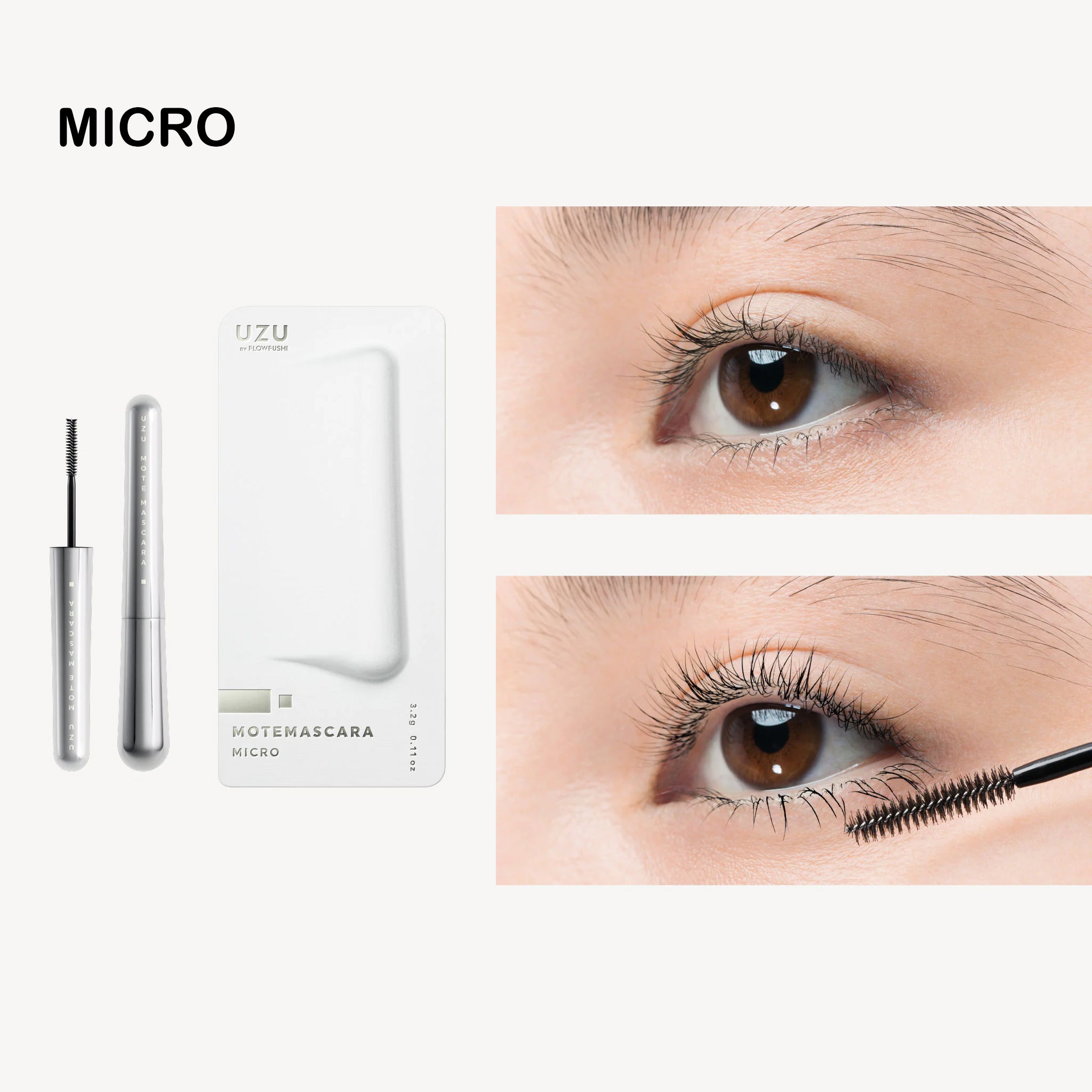 UZU Flowfushi Mote Mascara 5.5g