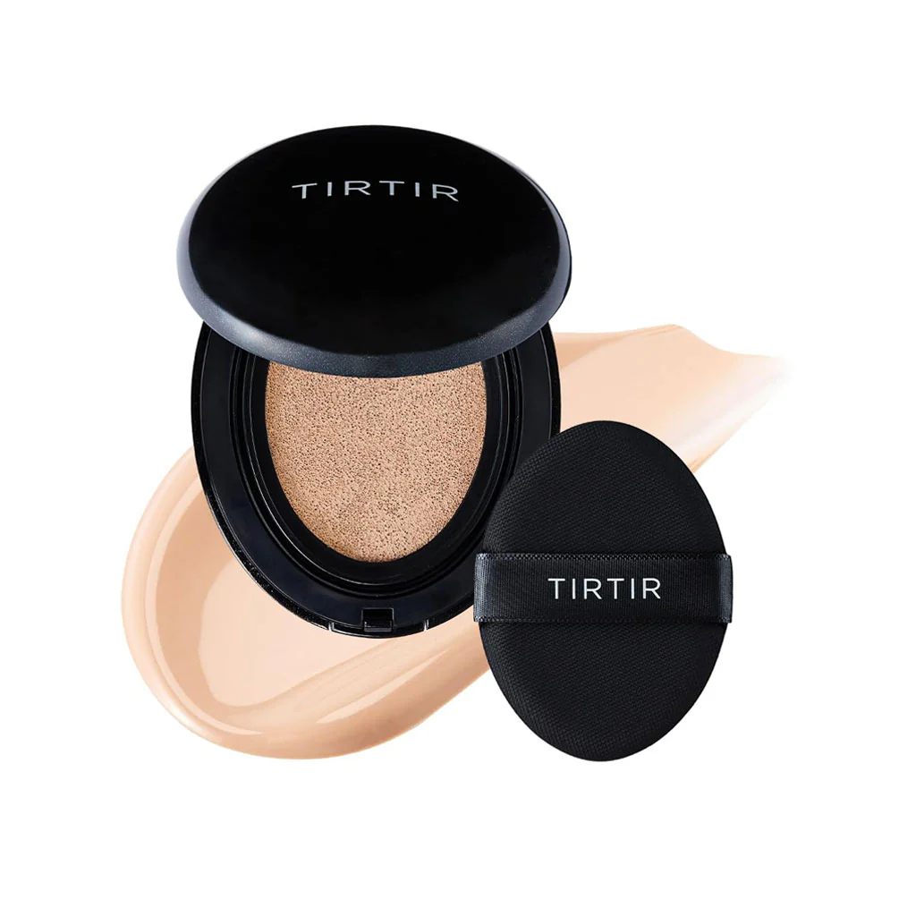 TIRTIR 哑光雾面控油轻薄气垫粉底 黑色 18g