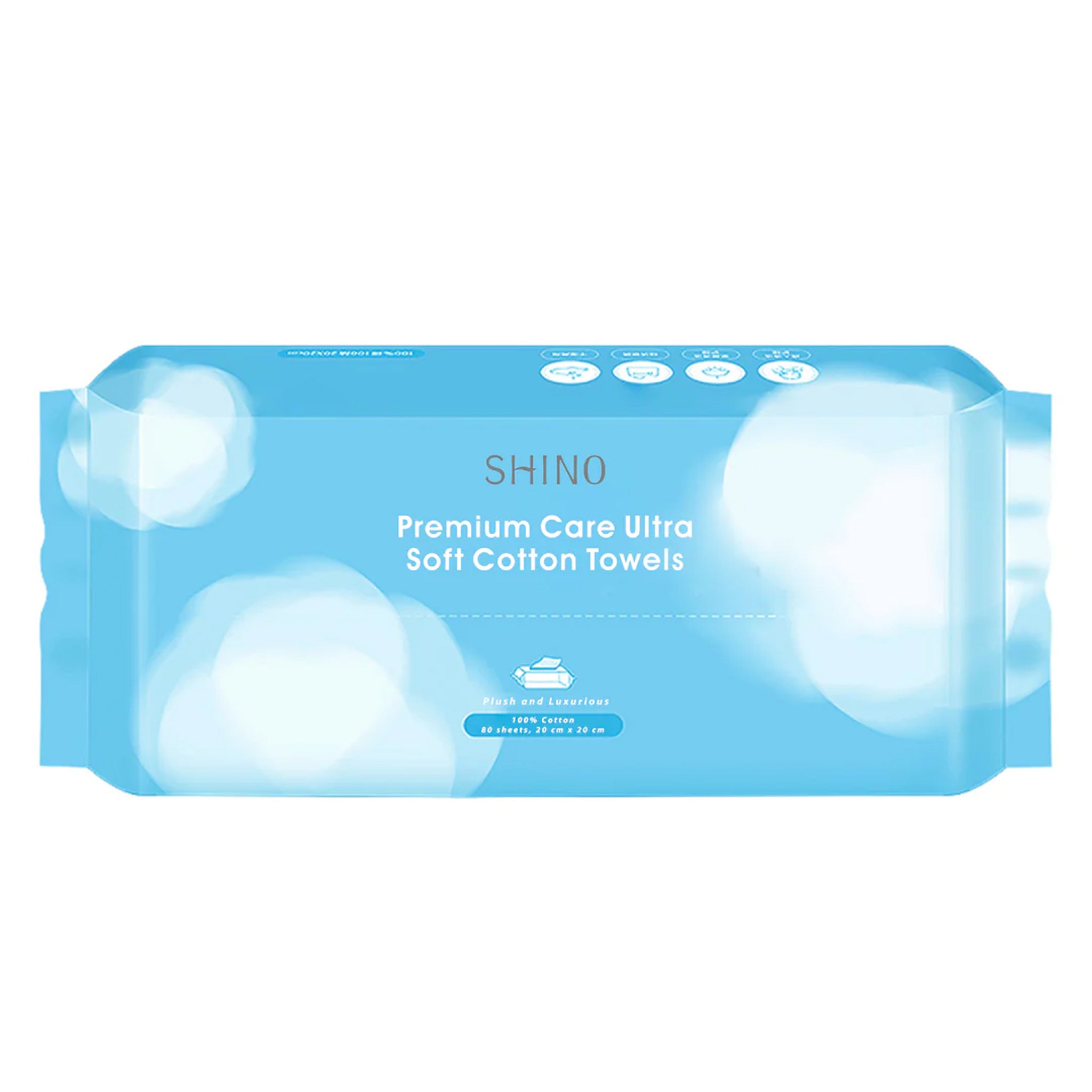 SHINO Premium Care 超柔软棉巾 80张