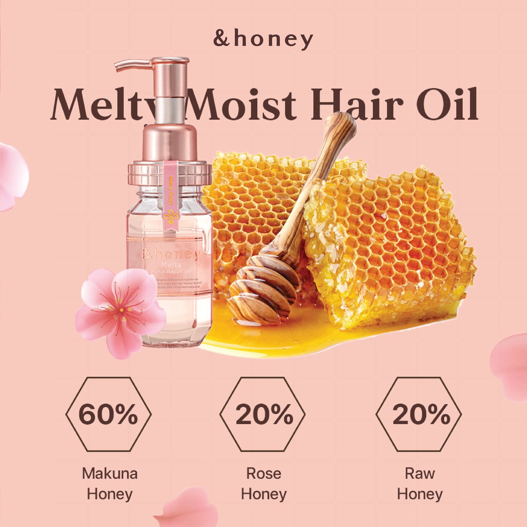 ViCREA &Honey Melty Oil 3.0 100ml