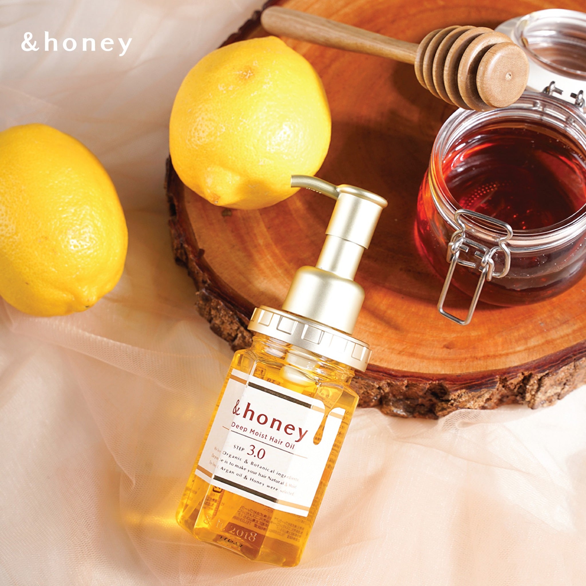 ViCREA &honey Deep Moist Hair Oil 3.0 100ml