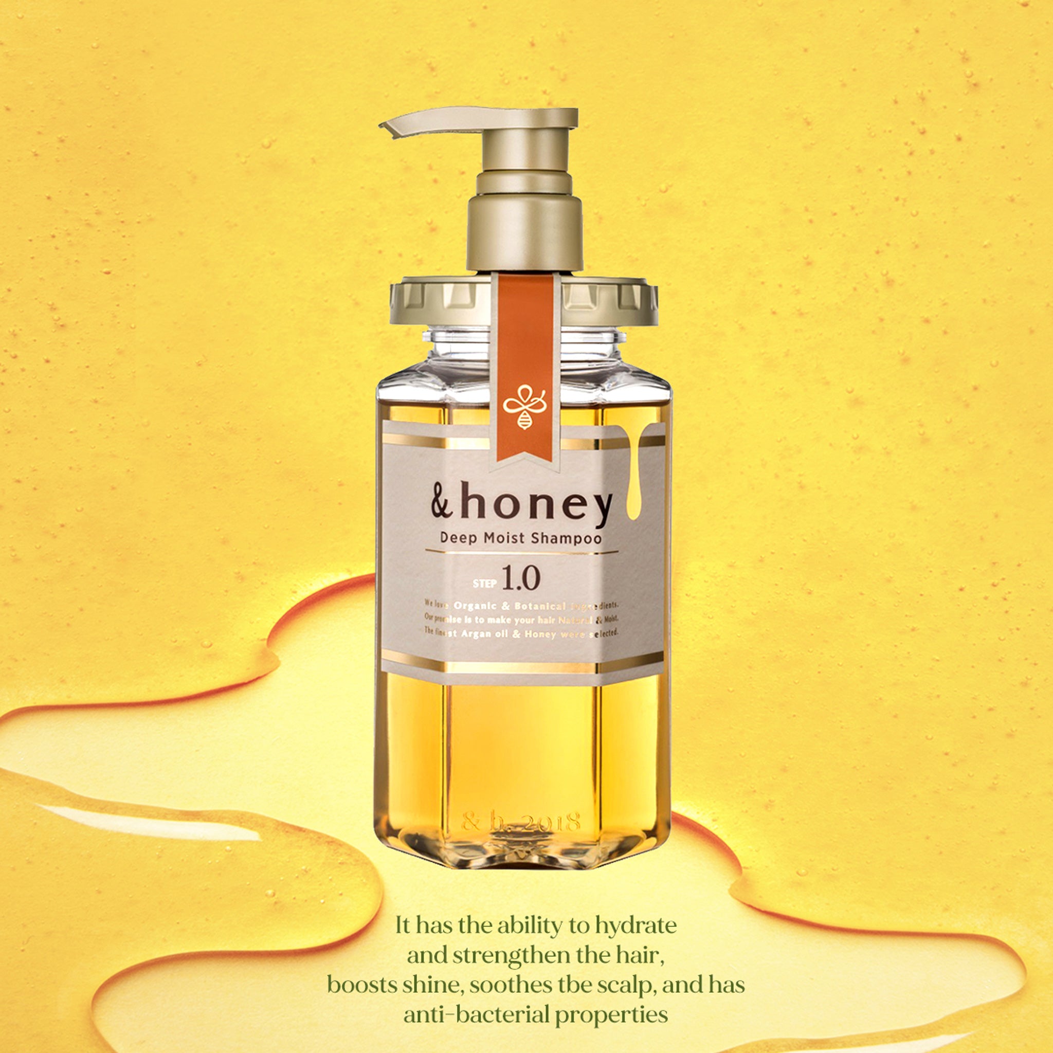 ViCREA &honey 1.0 Deep Moist Shampoo 440ml
