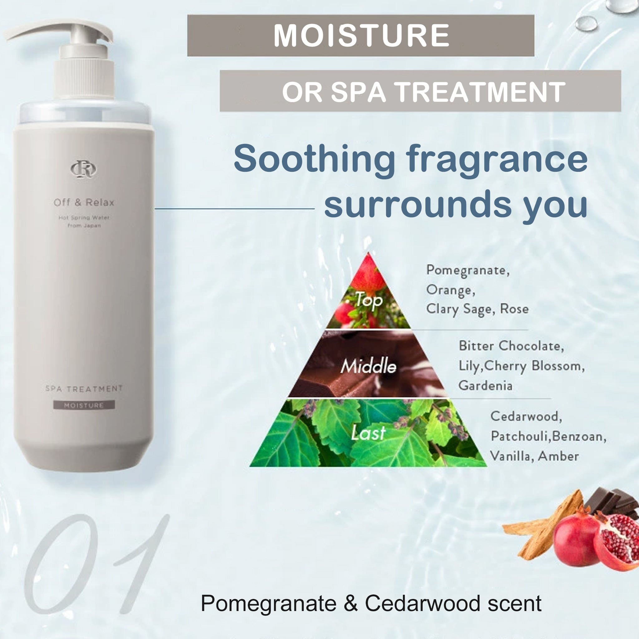 Off & Relax 温泉水水疗护理 460ml