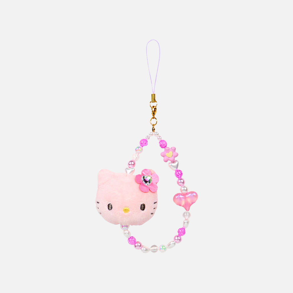 NIC Sanrio Face Mascot Strap Fantasy Collection Rainbow 1 pc