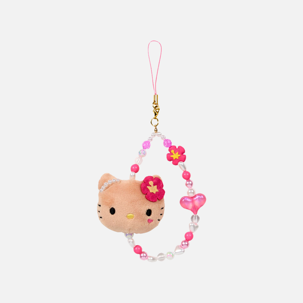 NIC Sanrio Face Mascot Strap Fantasy Collection Rainbow 1 pc
