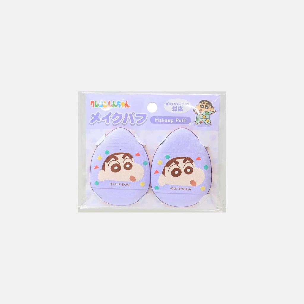 Aiplanning Crayon Shin-chan Makeup Puff 2 pcs
