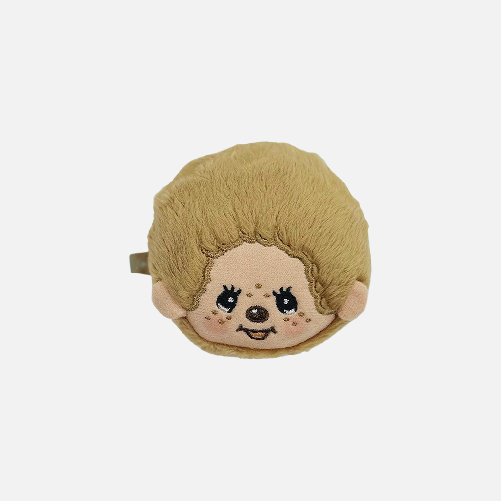 Aiplanning Monchhichi Big Plush Head Hair Clip 1 pc