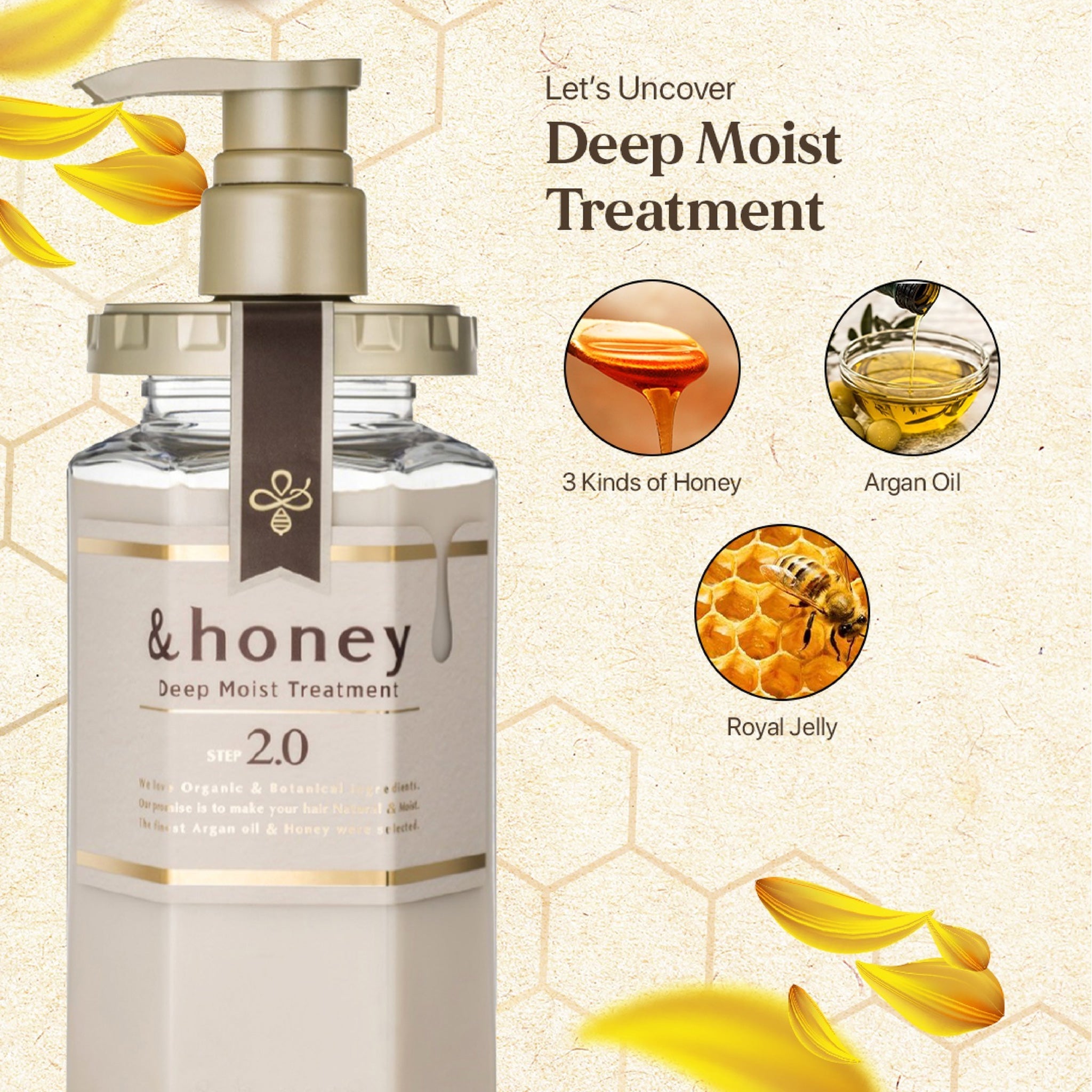 ViCREA &honey Organic Moisture Treatment 2.0 445g