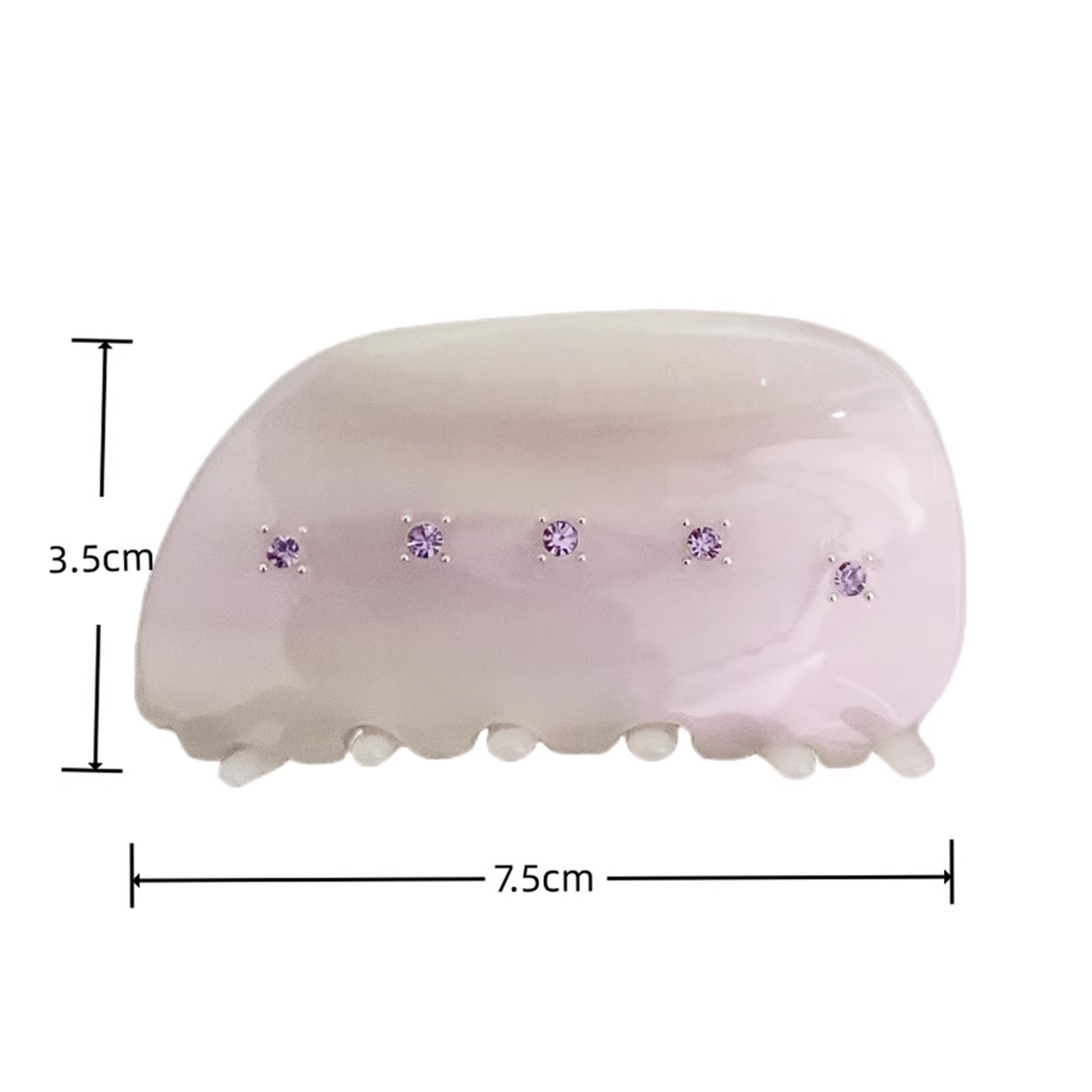 Diamond Hair Claw Clip
