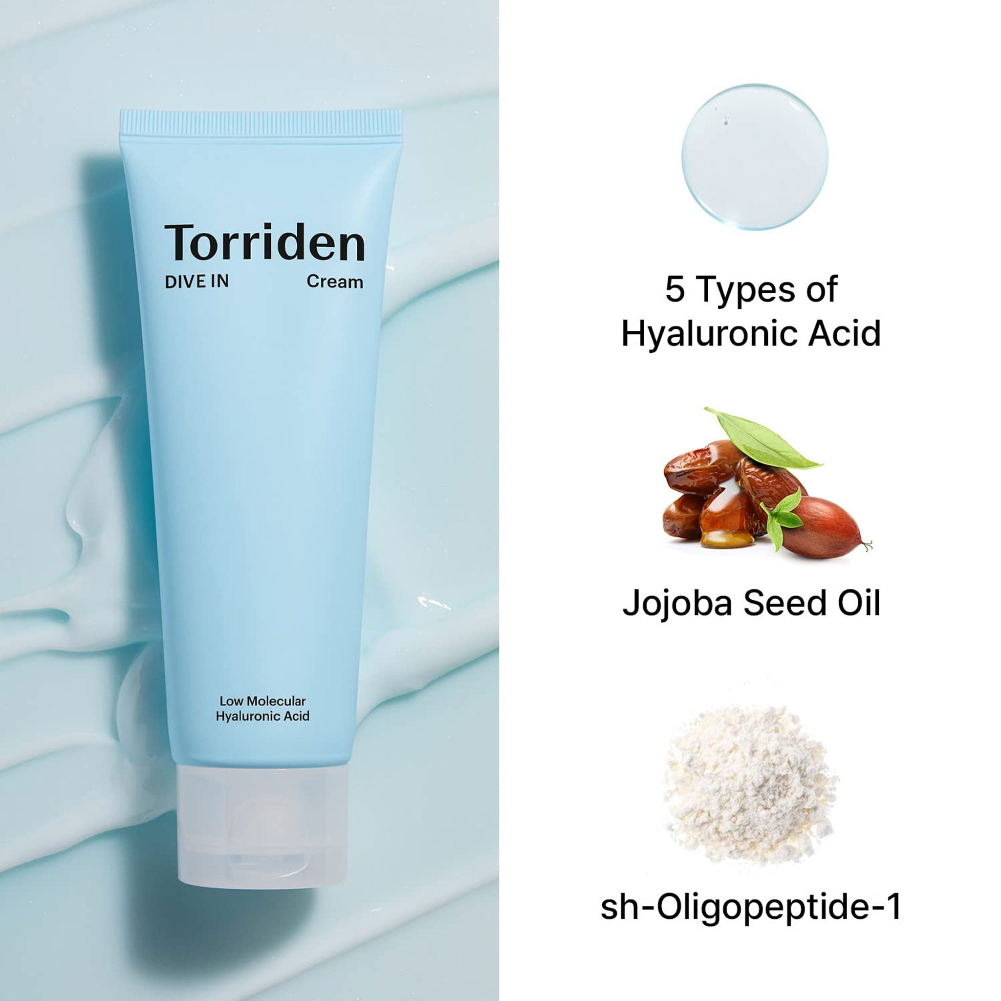 Torriden DIVE-IN Hyaluronic Cream 80ml