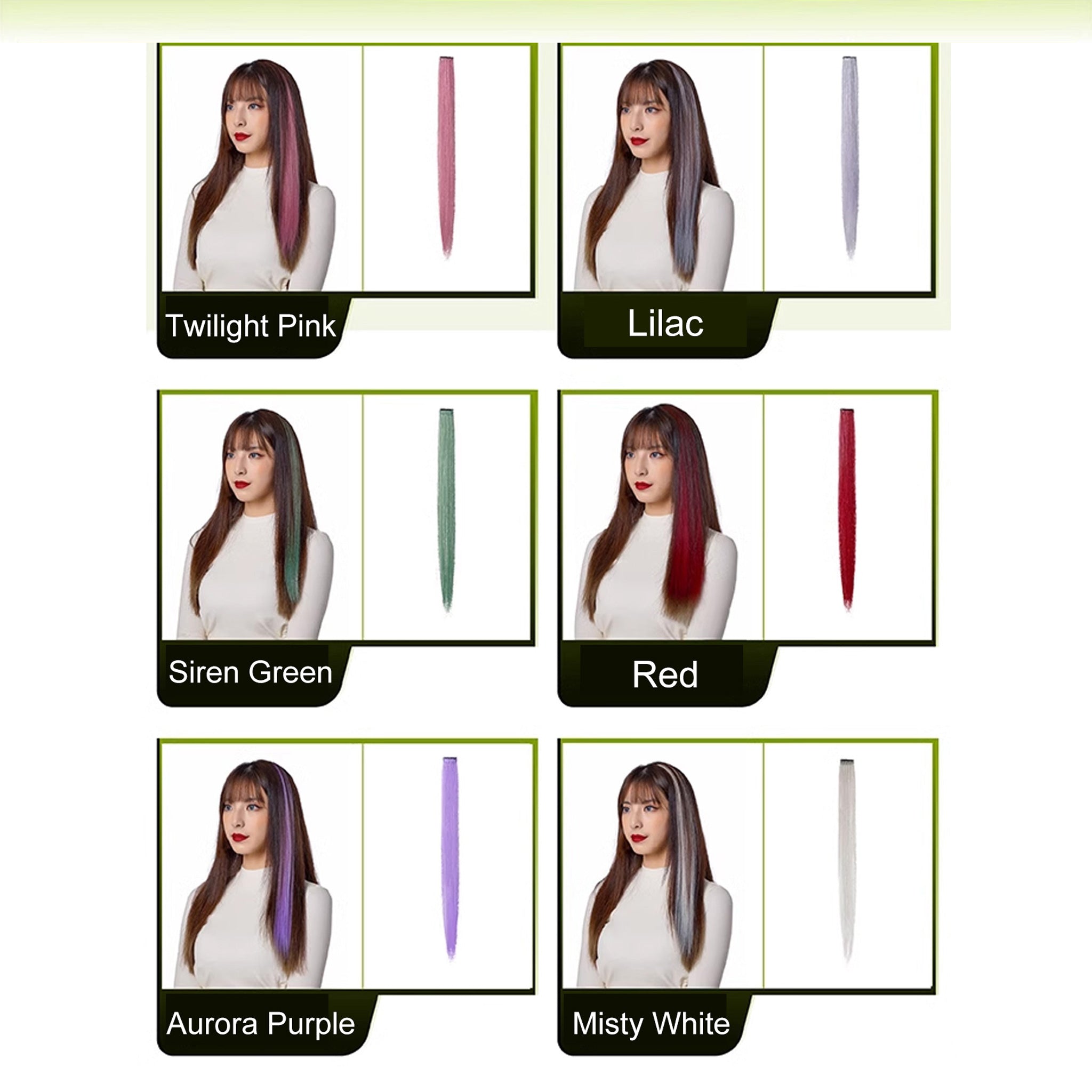 S REPUBLIC Color Wig Hair Piece