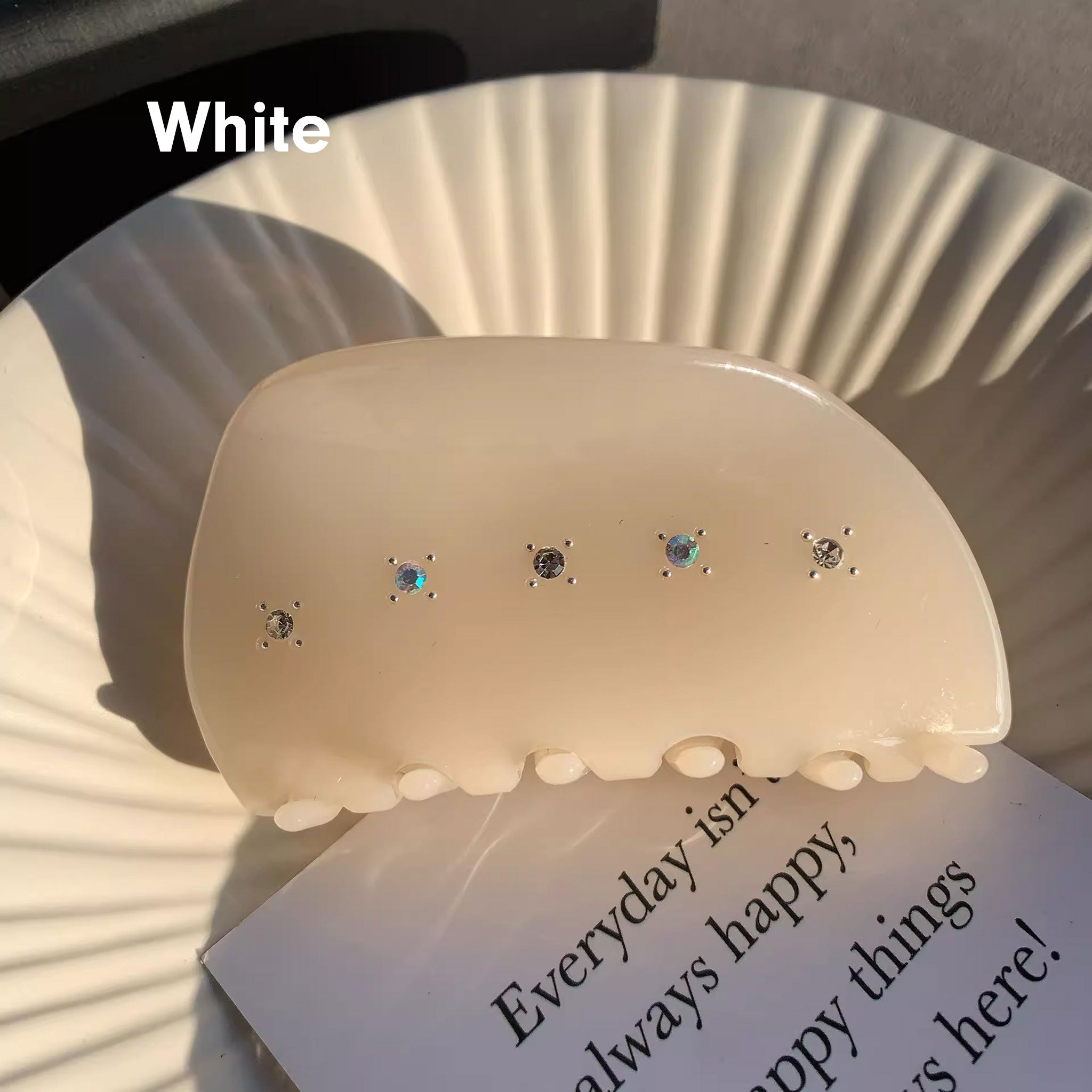 Diamond Hair Claw Clip