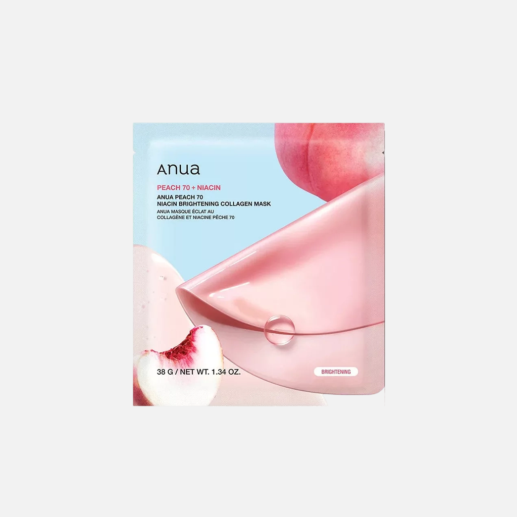 Anua Peach 70 Niacin Collagen Mask 1pc
