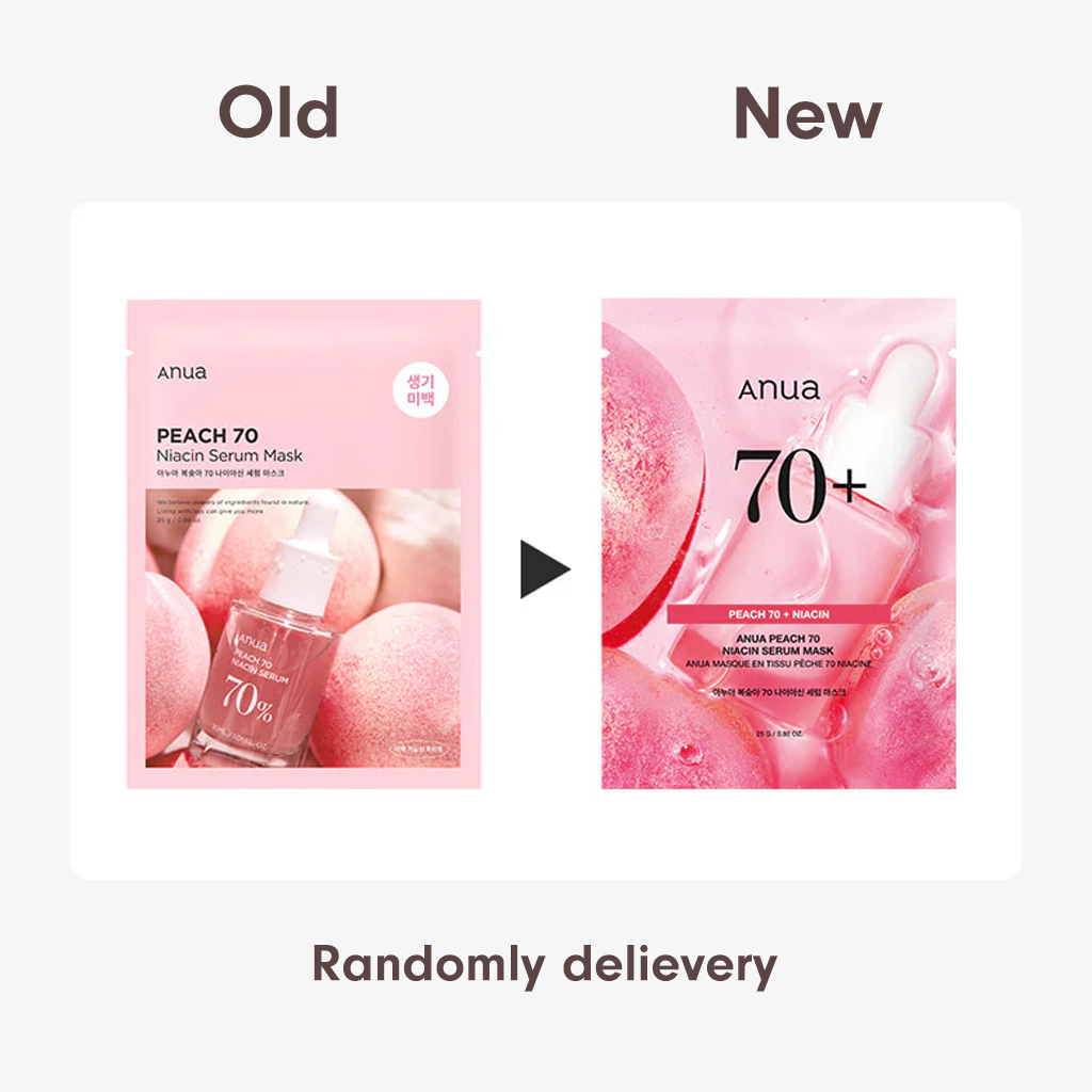 Anua Peach 70 Niacin Serum Mask 10 pcs
