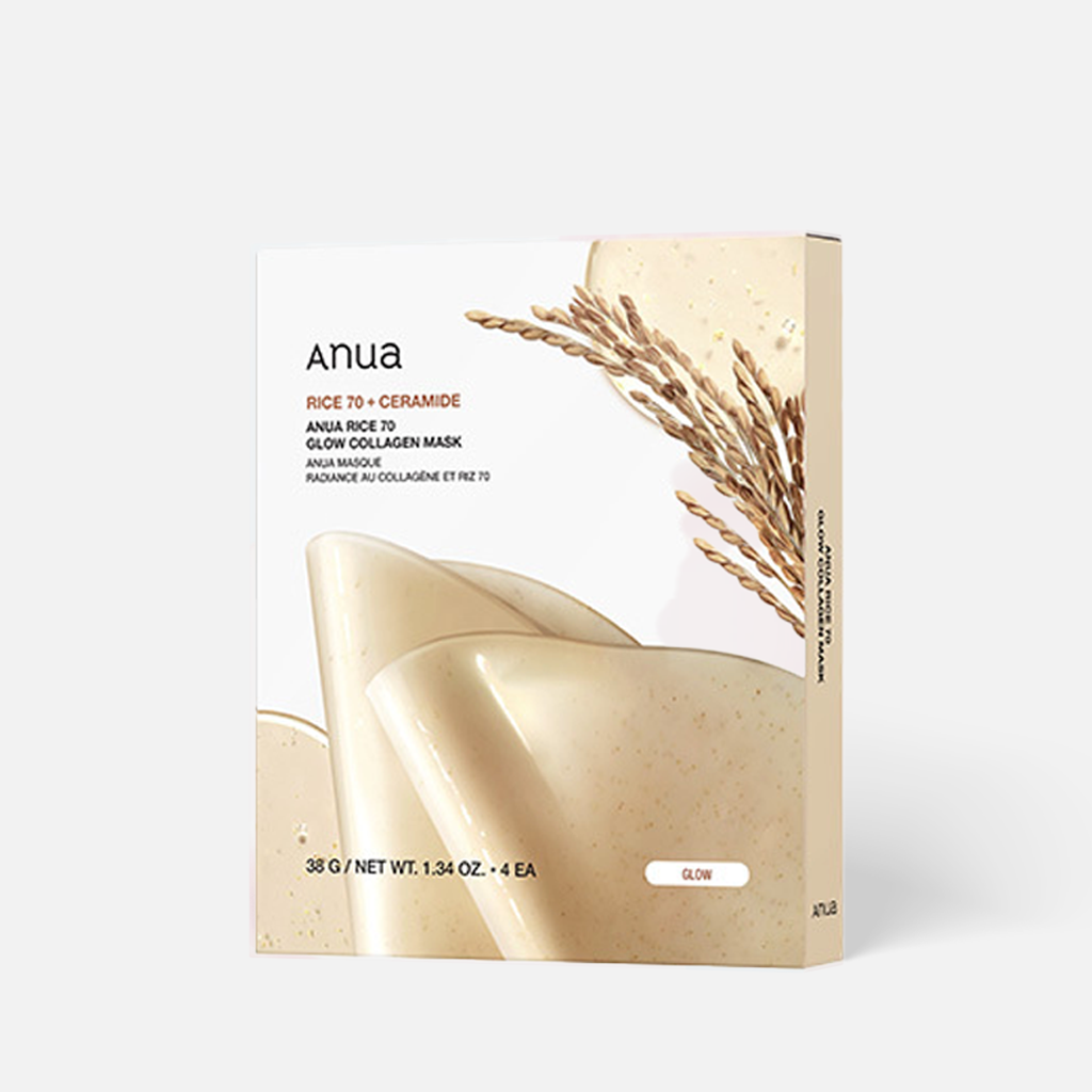 Infused with 70% rice water and low molecular collagen, it helps smooth skin texture, restore balance