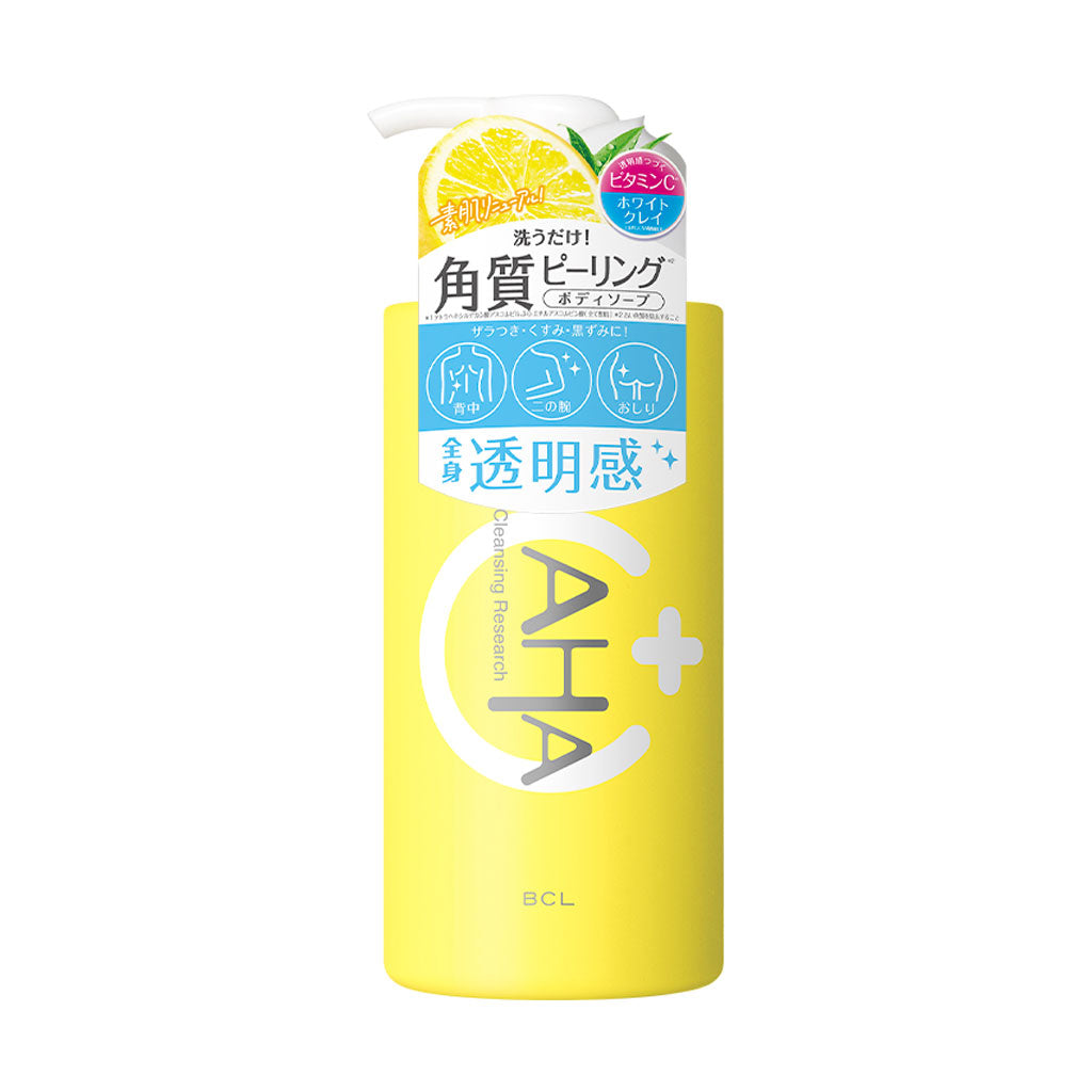 AHA vitamin face and body wash