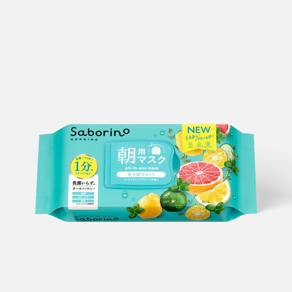 BCL Saborino早安面膜第二代 西柚清爽款 32 片