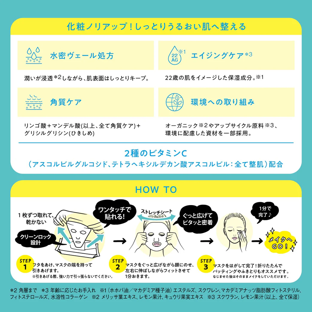 BCL Saborino早安面膜第二代 西柚清爽款 32 片