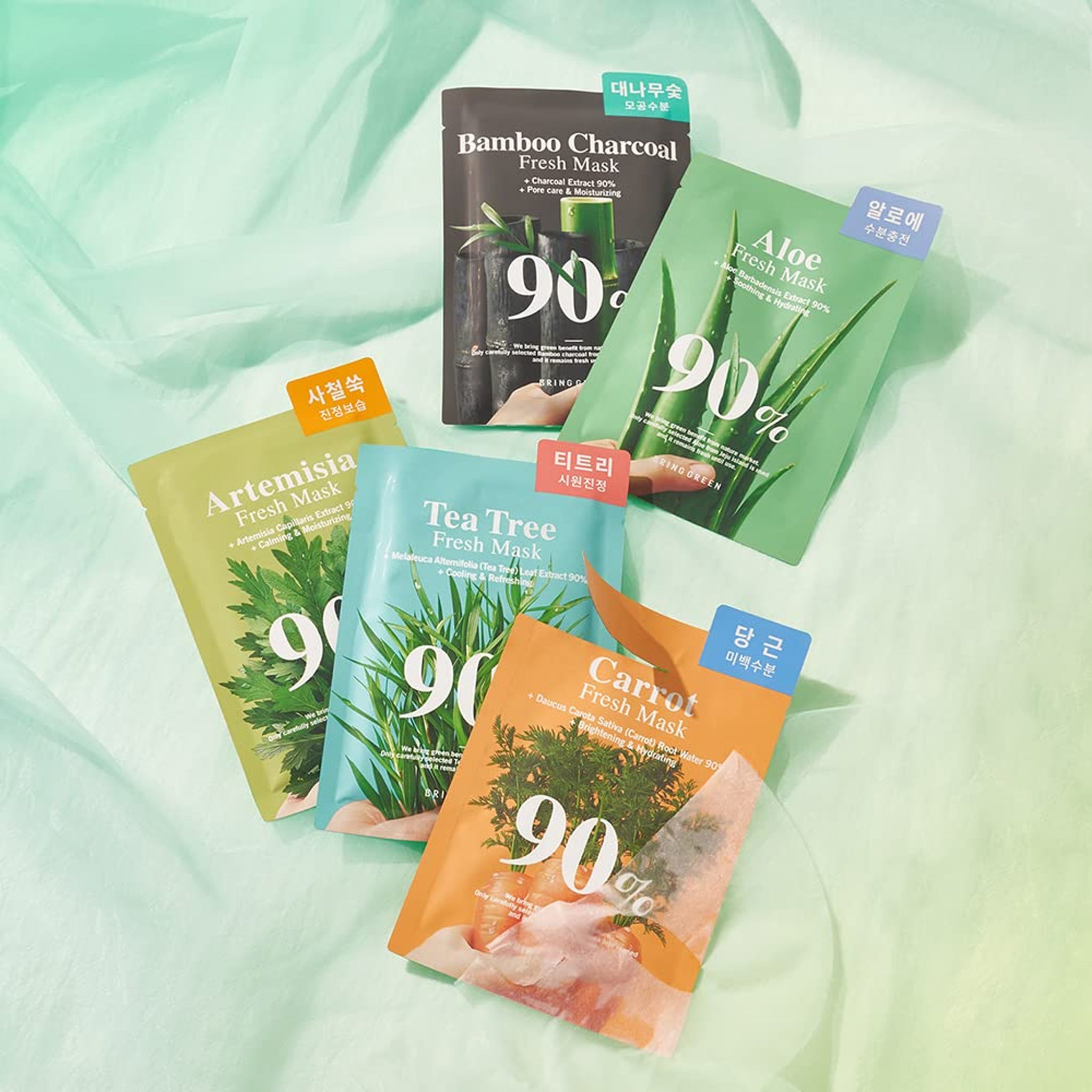 BRINGGREEN Tea Tree 90% Fresh Mask