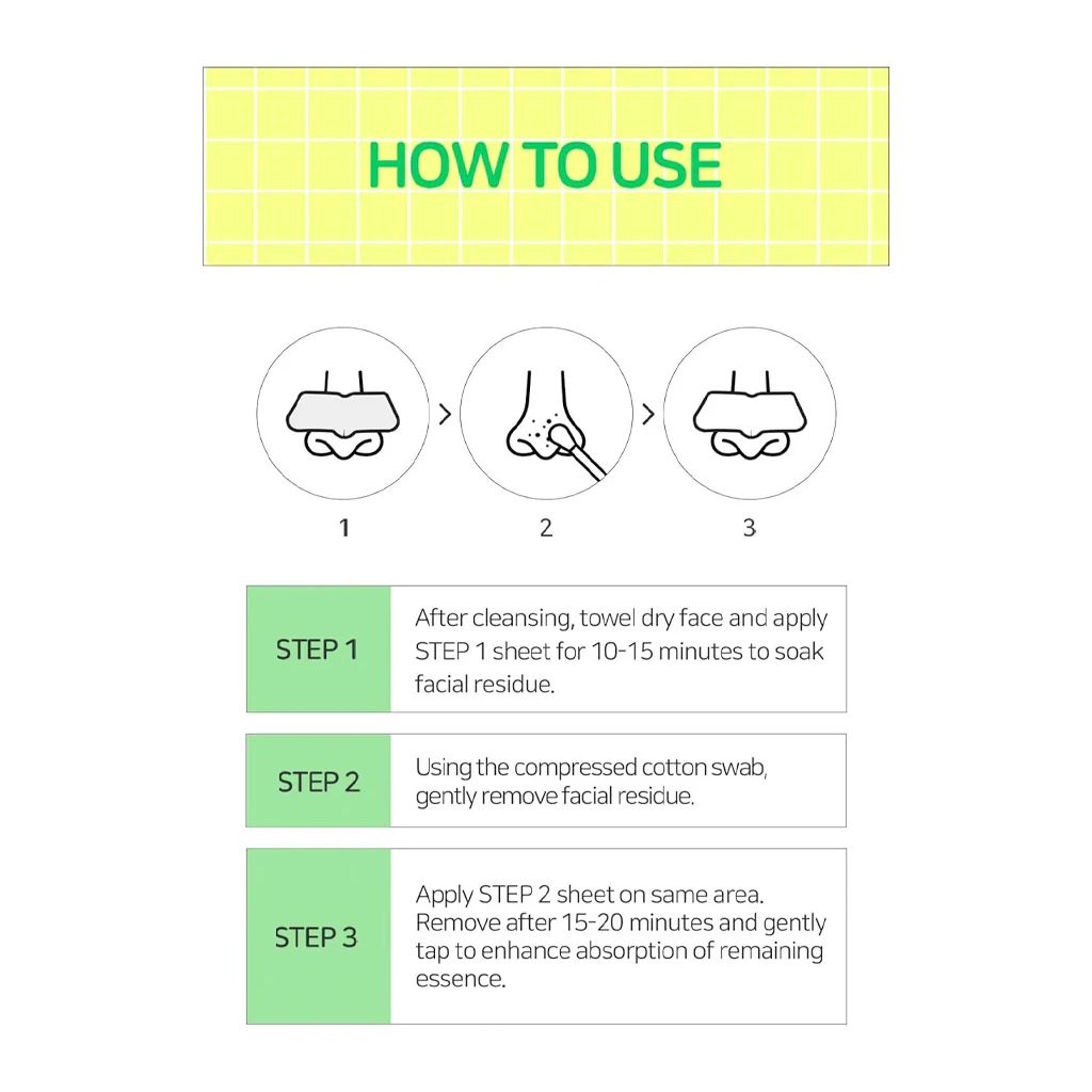 BRINGGREEN Tea Tree Cica Pore Nose Pack 5 pcs