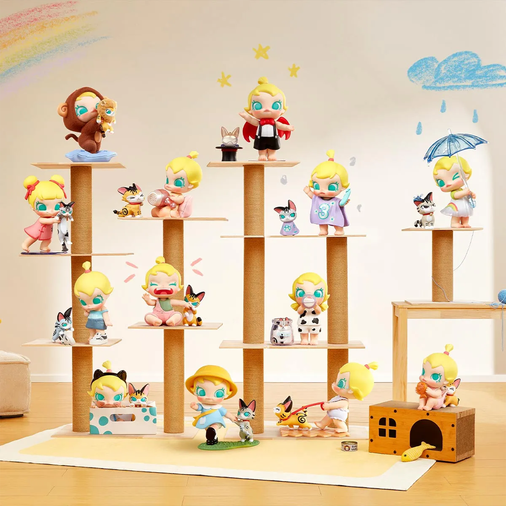 POP MART Baby Molly & Baby Tabby Series Figures Blind Box