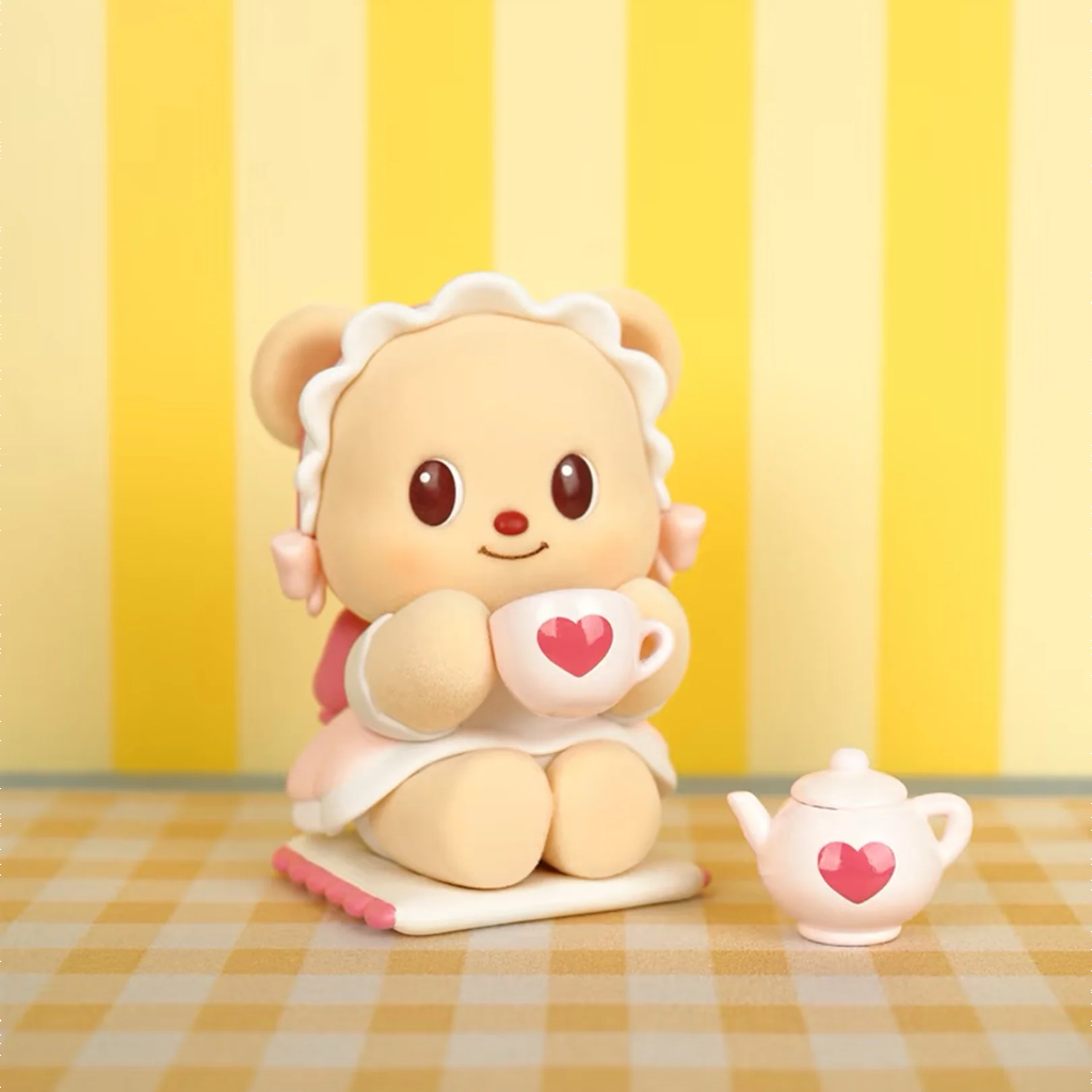 PLZDOT Butterbear Leisure Time Series Blind Box 1 box