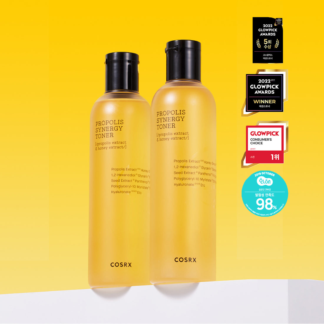 COSRX Full Fit 蜂胶爽肤水 280ml