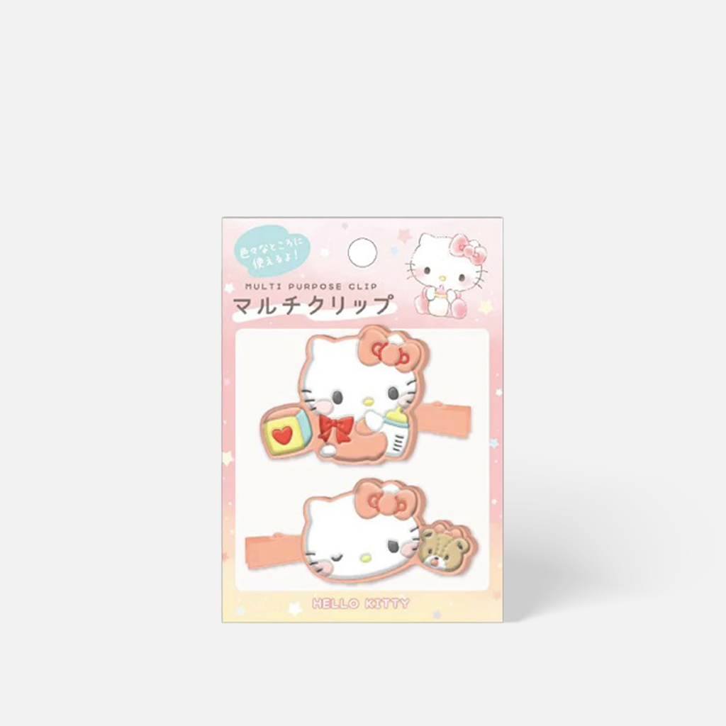 CRUX Sanrio Rubber Hair Clip Set 2 pcs