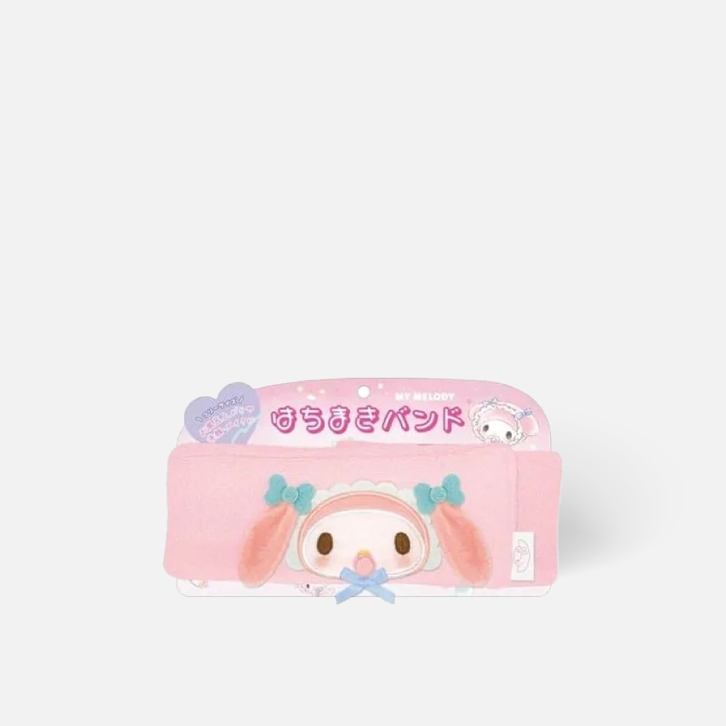 CRUX Sanrio Small Auditorium Fluffy Style Absorbent Headband 1 pc