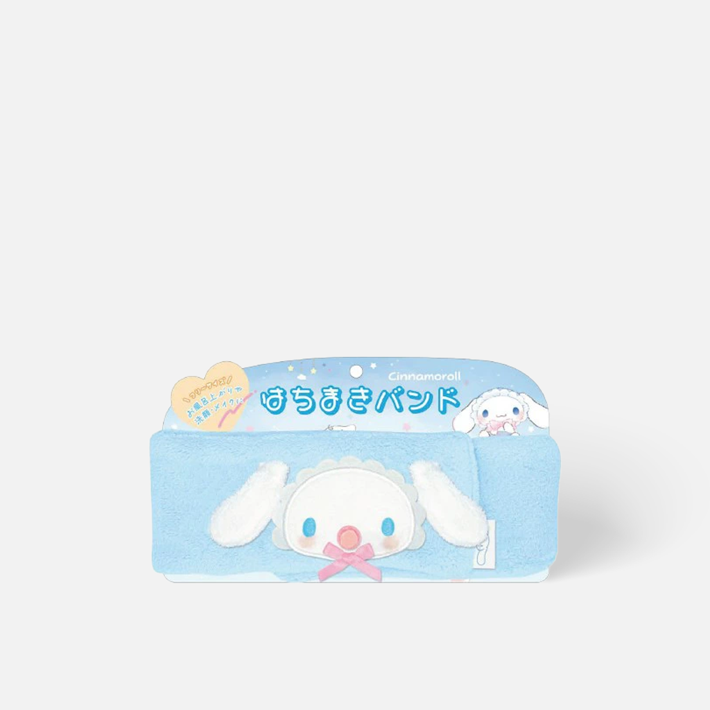 CRUX Sanrio Small Auditorium Fluffy Style Absorbent Headband 1 pc