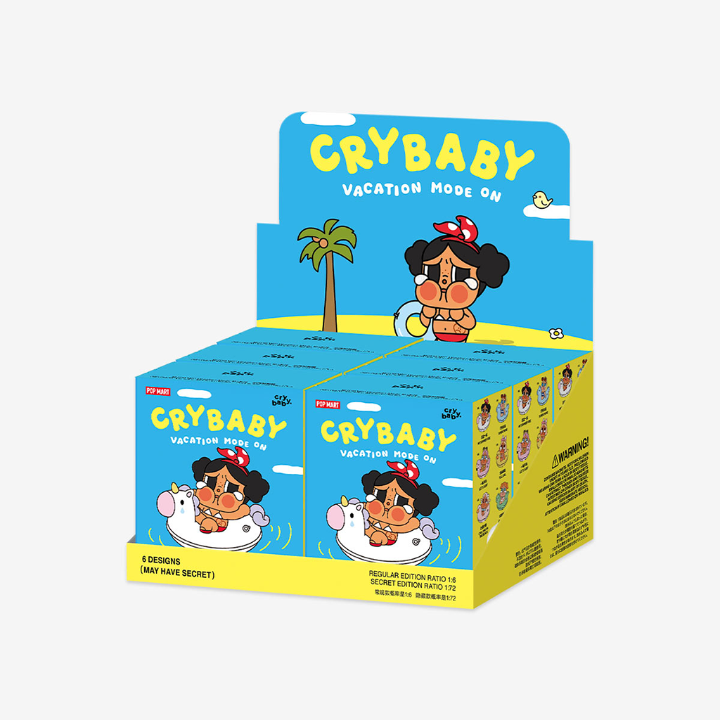 CRYBABY Vacation Mode On Series-Fridge Magnet Blind Box