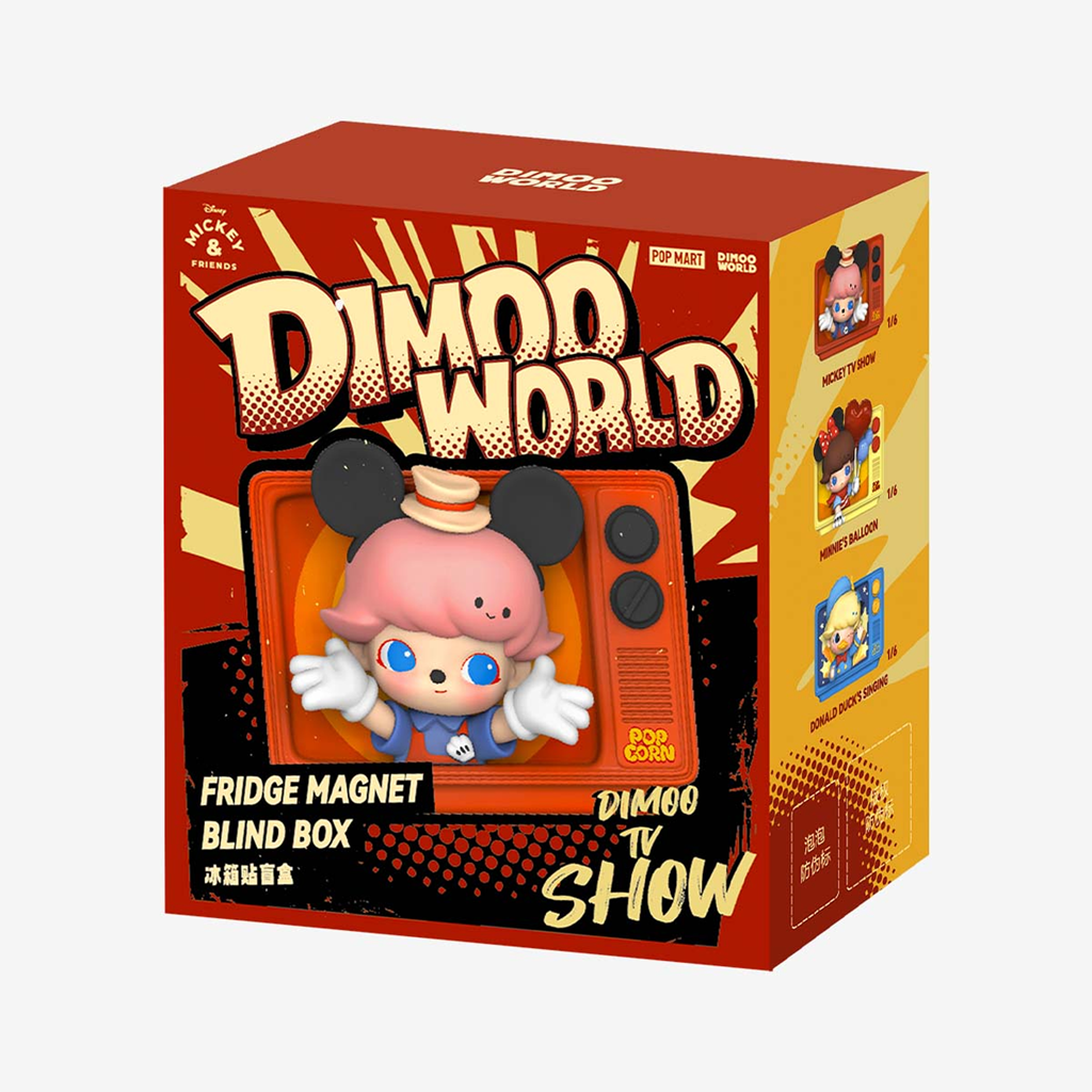 POP MART DIMOO WORLD × DISNEY Series-Fridge Magnet Blind Box