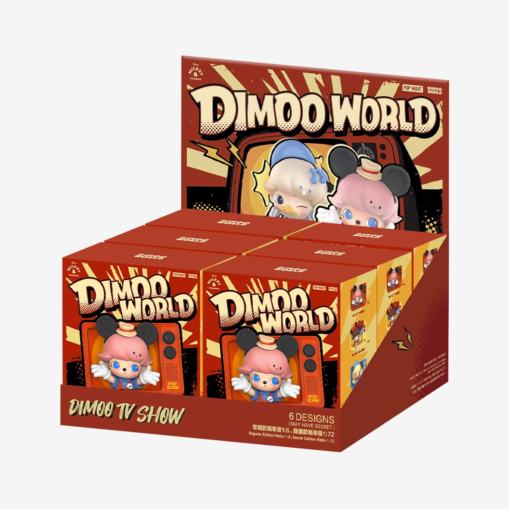 POP MART DIMOO WORLD × DISNEY Series-Fridge Magnet Blind Box