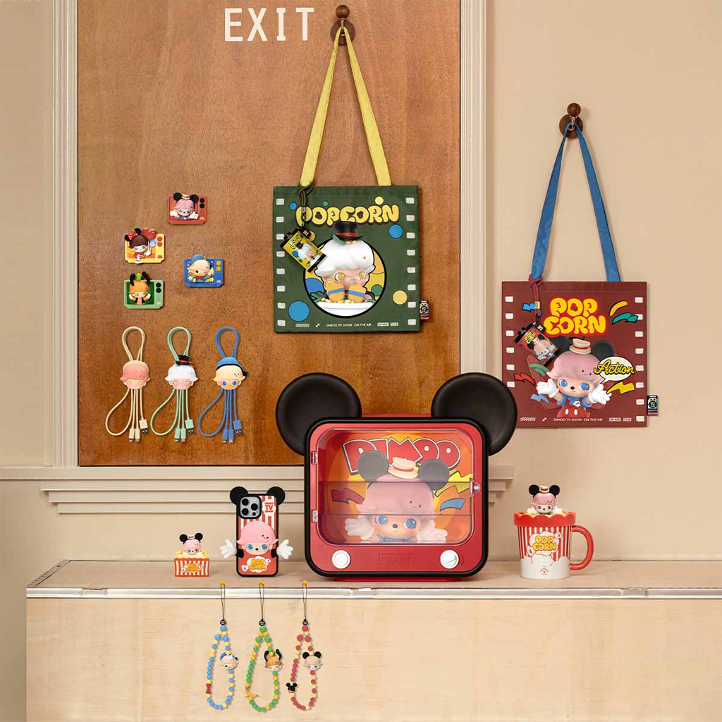 POP MART DIMOO WORLD × DISNEY Series-Phone Charm Blind Box
