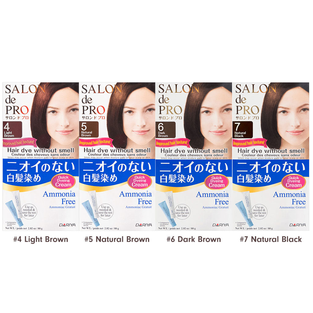 DARIYA Salon De Pro Ammonia Free Hair Dye Color Silk For Gray Hair