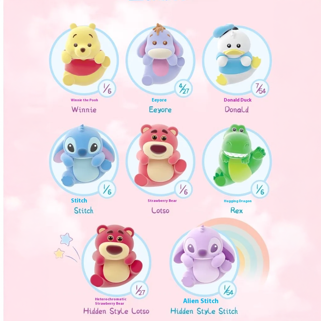 ENESCO Disney Cute Prone Lying Down Blind Box
