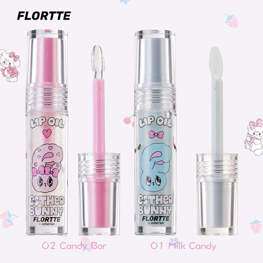 FLORTTE Esther Bunny Lip Serum 2.7 g