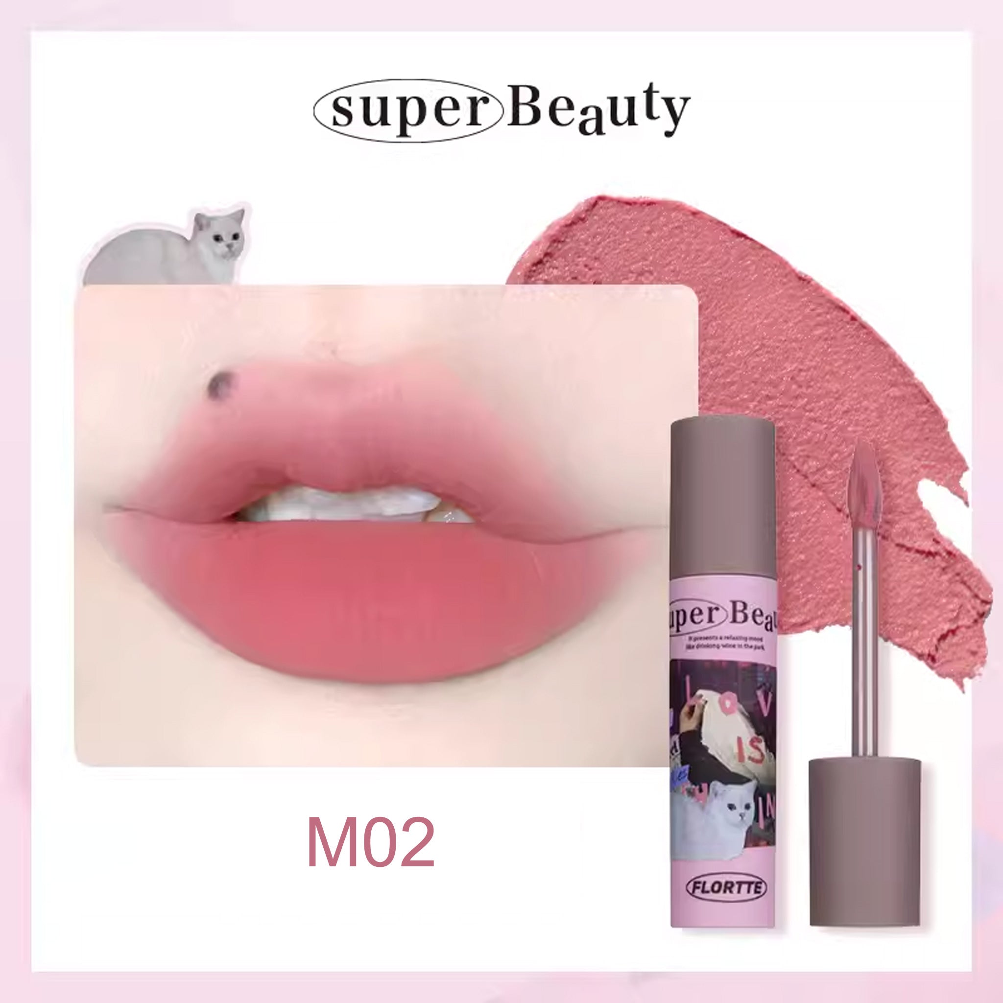 FLORTTE I Am Super Beauty Lip Cream
