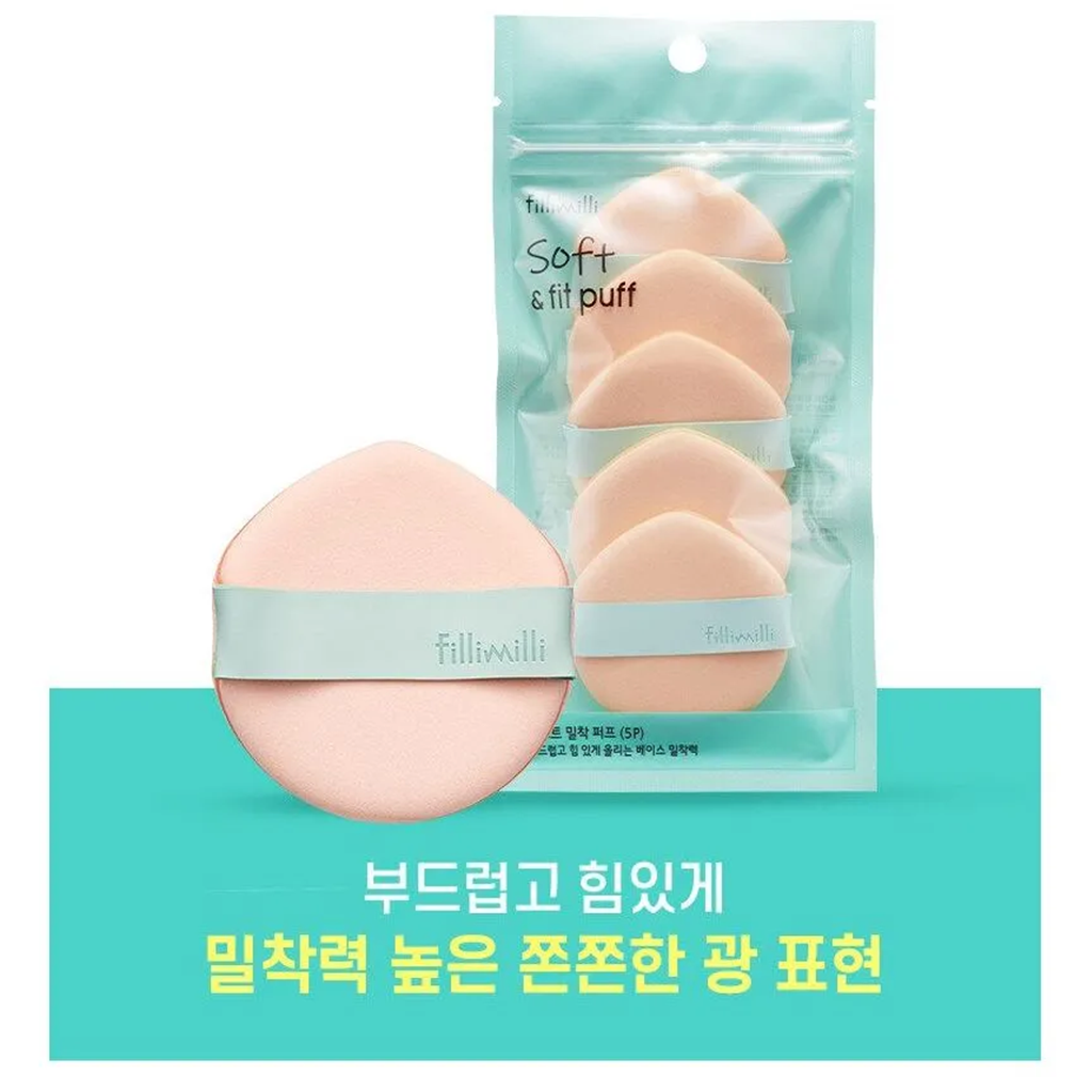 Fillimilli SOFT&FIT PUFF 5pcs