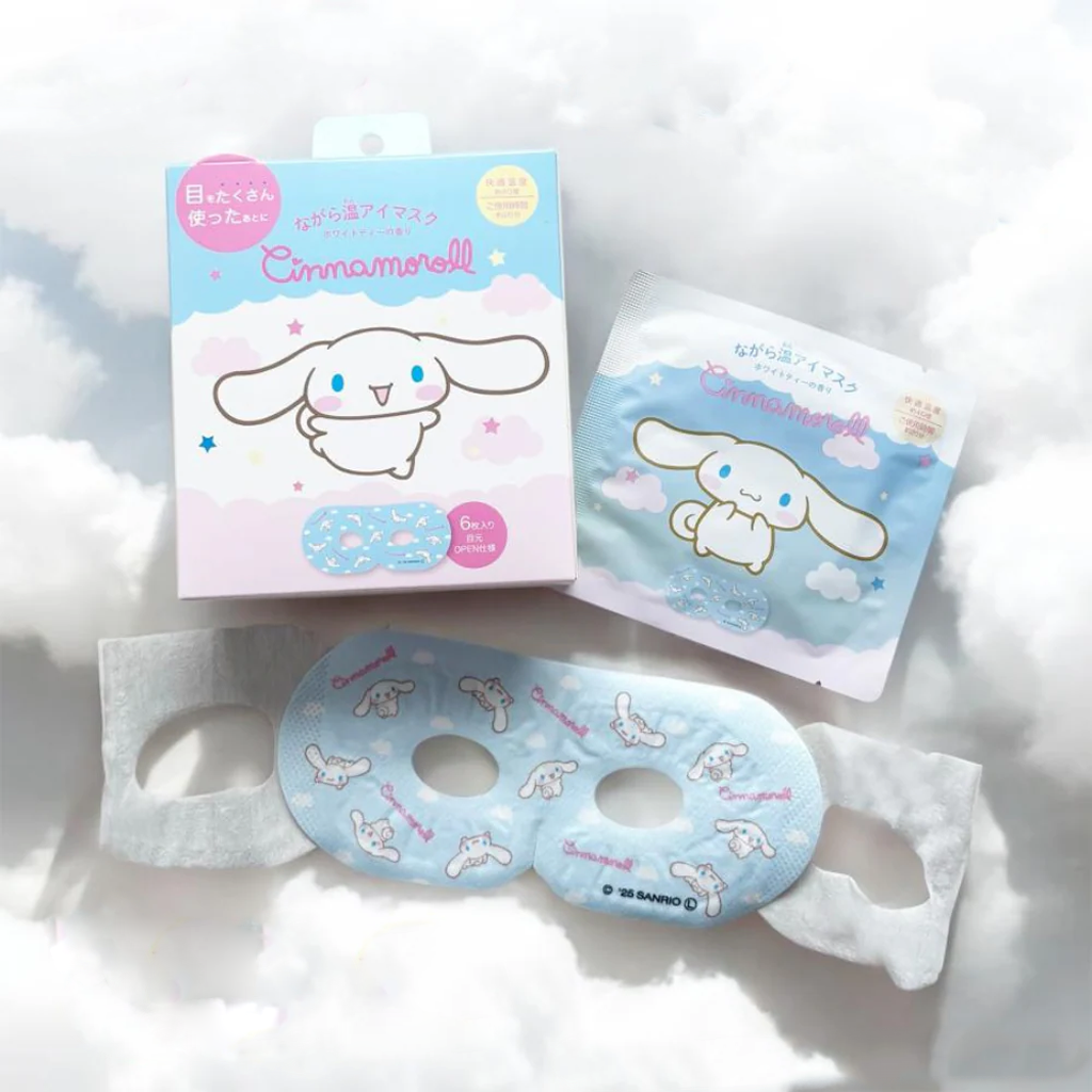 HONYARADOH Sanrio Steam Eye Mask 6 pcs