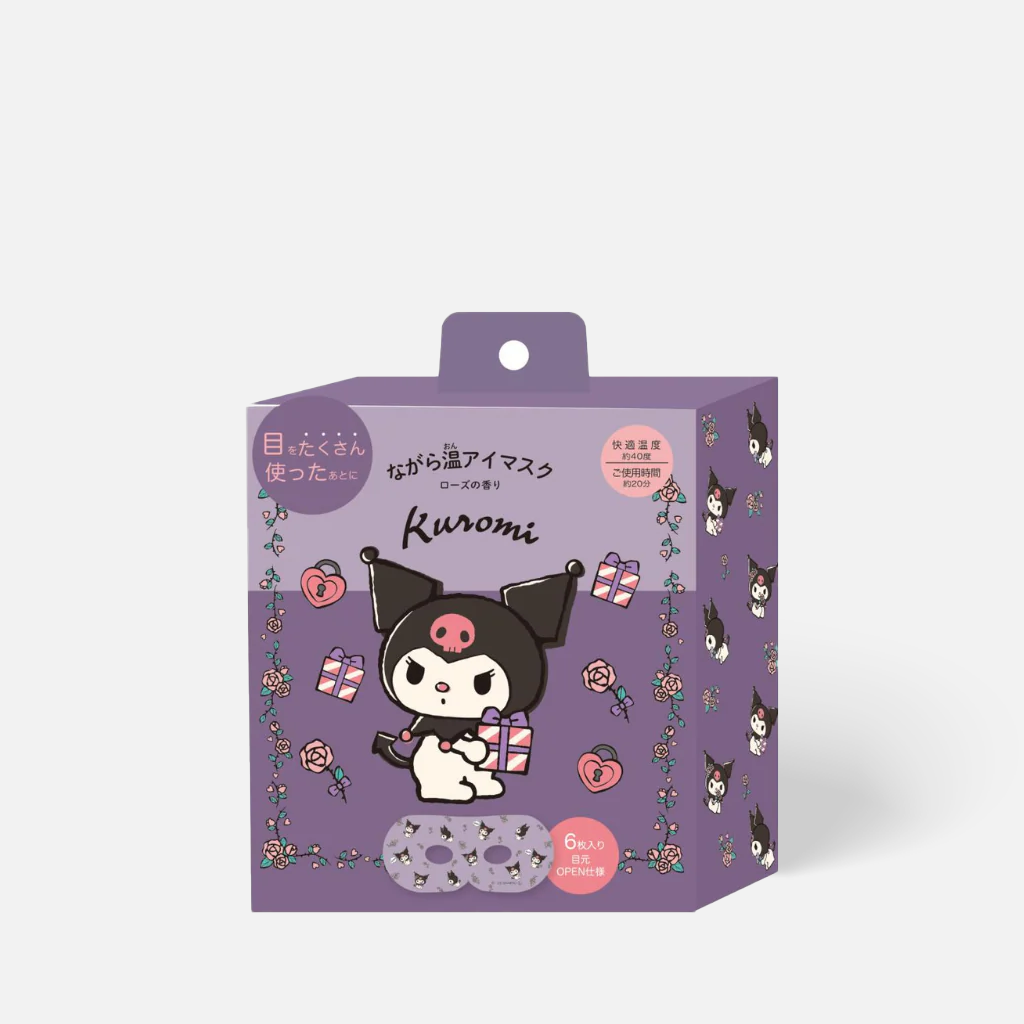 HONYARADOH Sanrio Steam Eye Mask 6 pcs