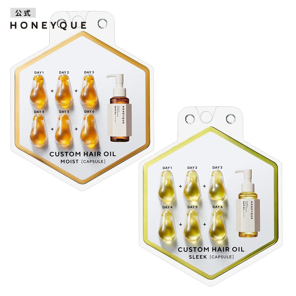 HONEYQUE 深层修护 蜜糖蛋白 胶囊发油 500 毫克 * 6 + 100 毫升