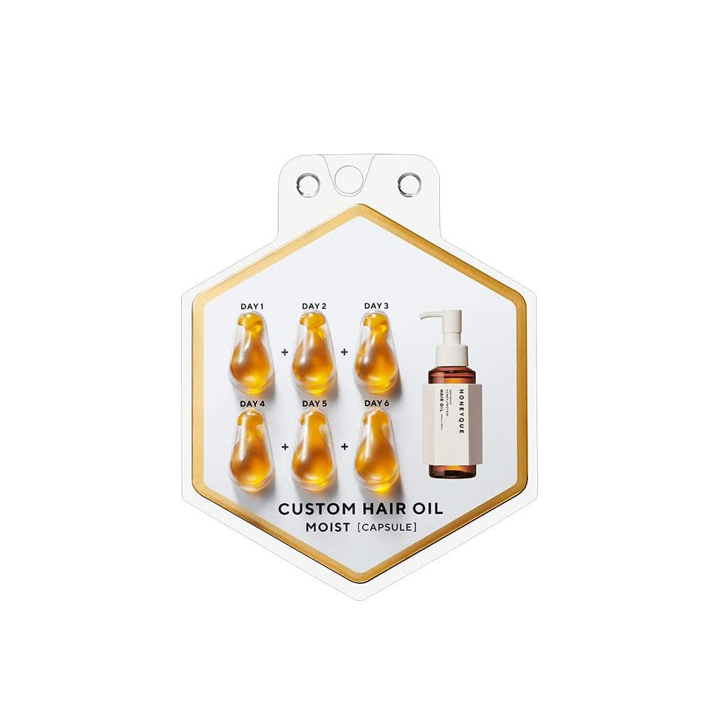HONEYQUE 深层修护 蜜糖蛋白 胶囊发油 500 毫克 * 6 + 100 毫升