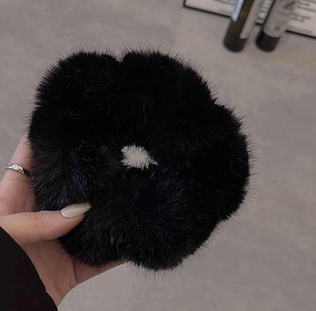 Fluffy Hair Tie