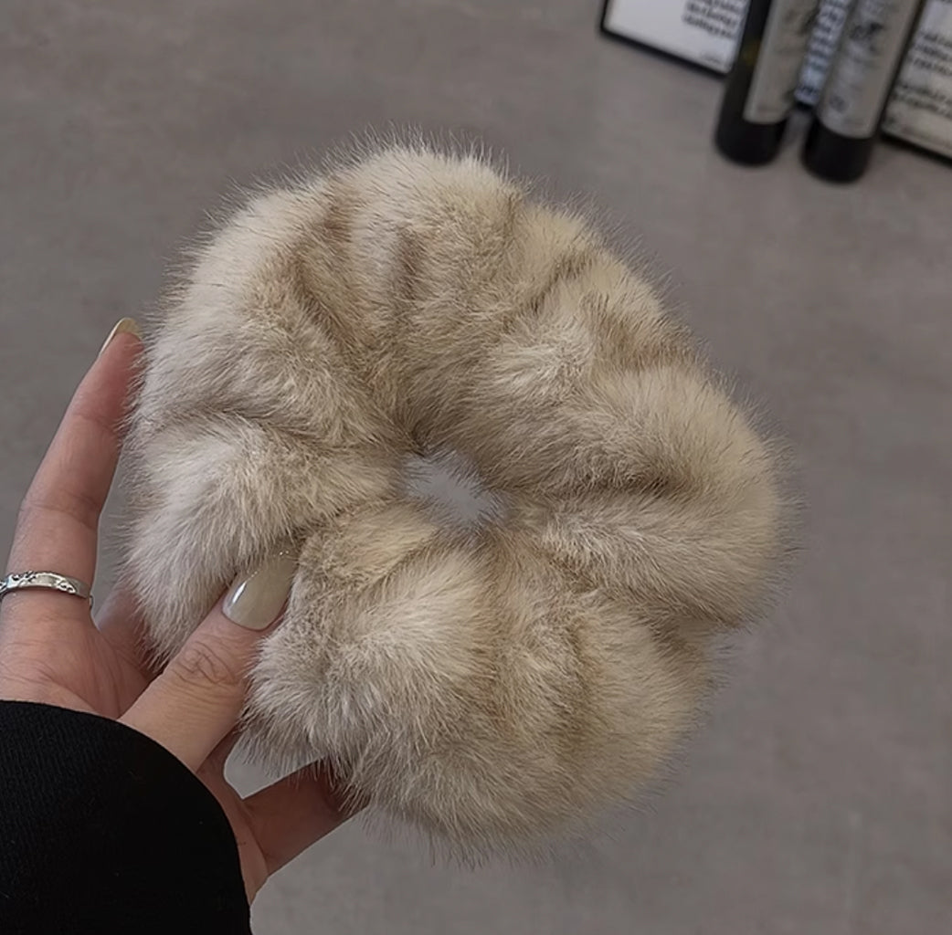 Fluffy Hair Tie