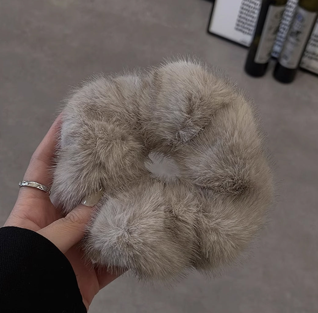 Fluffy Hair Tie