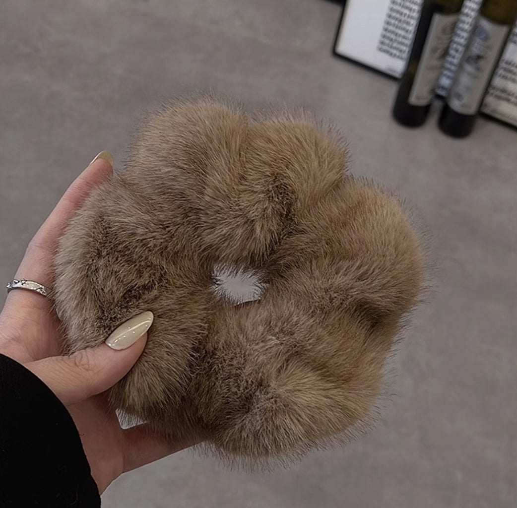 Fluffy Hair Tie