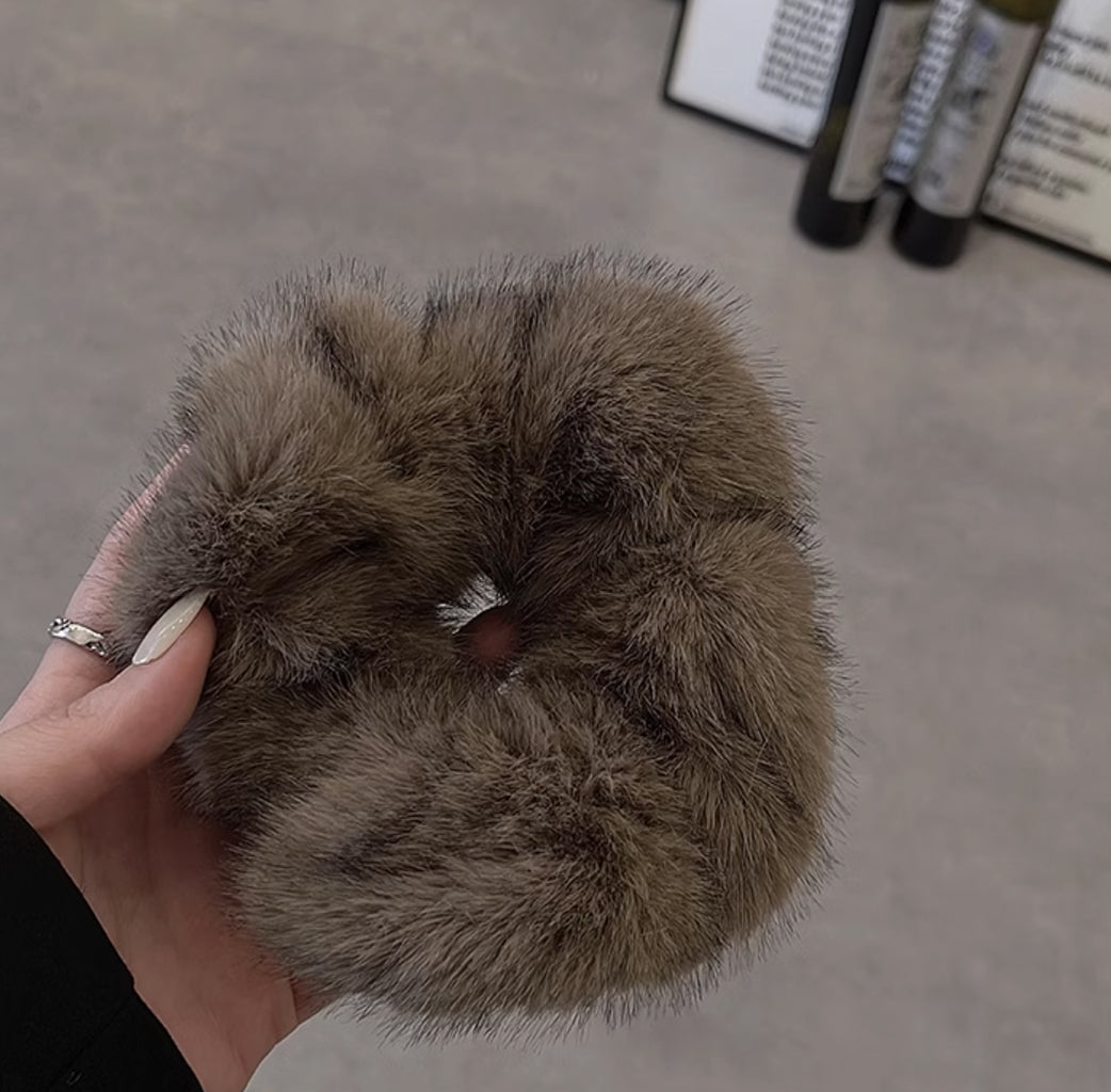 Fluffy Hair Tie